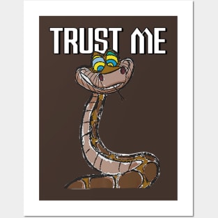 Kaa the Snake 'TRUST ME'  - Disney's The Jungle Book Posters and Art